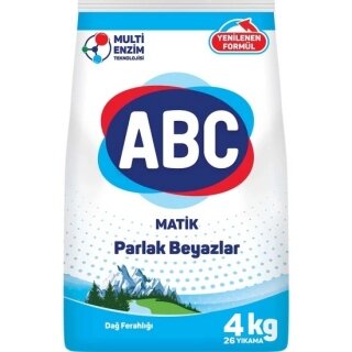 ABC Parlak Beyazlar Toz Çamaşır Deterjanı 4 kg Deterjan kullananlar yorumlar